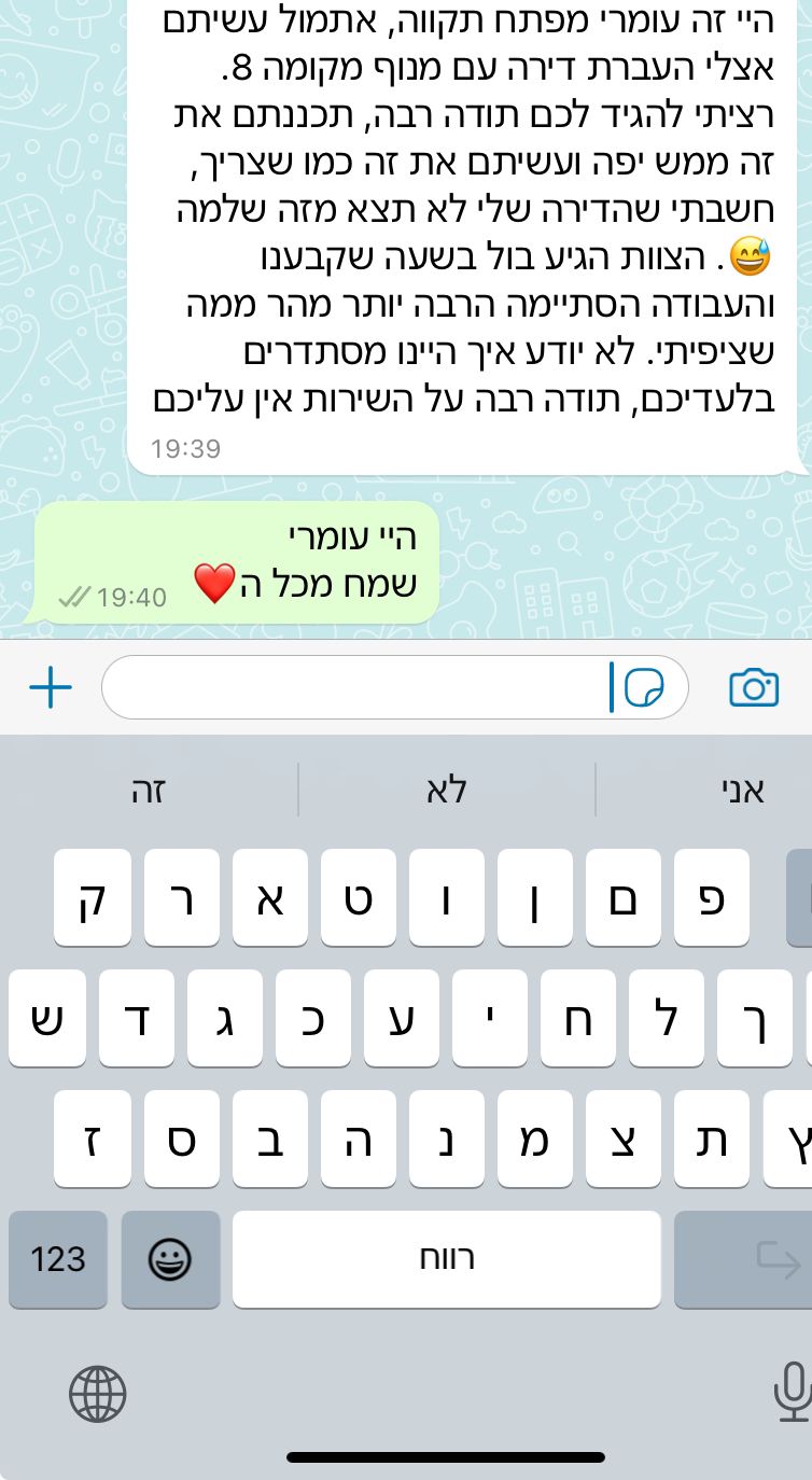 חוות דעת על מובילים בפתח תקווה